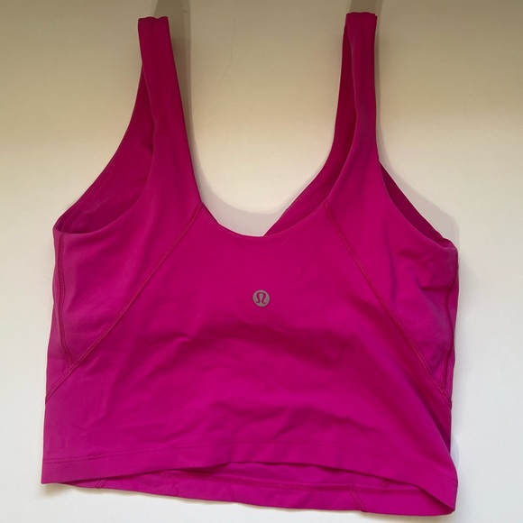 Lululemon sonic pink tank top - Picture 3 of 5